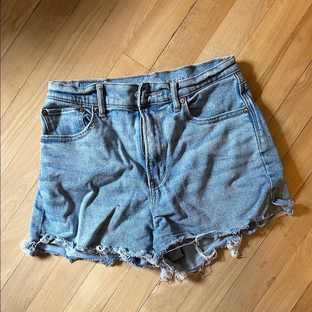 American Eagle Outfitters Light Blue Jean Shorts